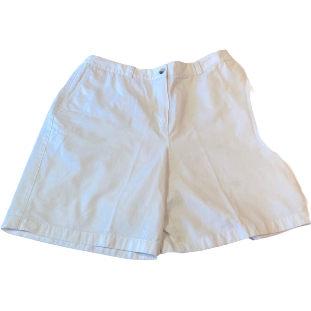 L.L. Bean Ultra Bright White Chino Stretch Sz 14R